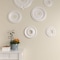 Ekena Millwork Palmetto Ceiling Medallion (Fits Canopies up to 4 7/8"), 12 1/8"OD x 3 1/2"ID x 1"P, Primed White CM12PM - alternate 10
